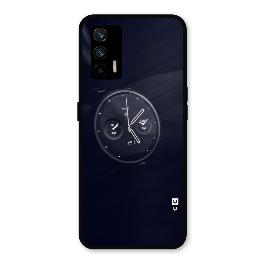 Dark Watch Metal Back Case for Realme X7 Max