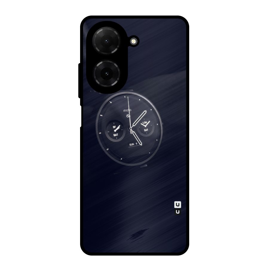Dark Watch Metal Back Case for Redmi A5 4G