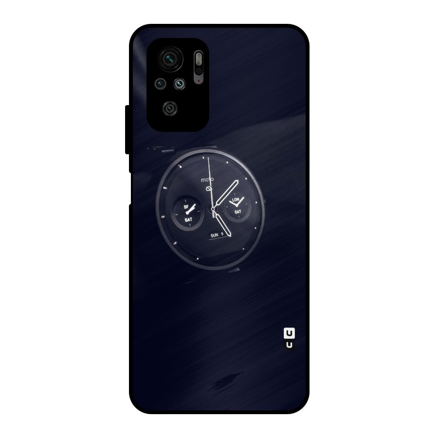 Dark Watch Metal Back Case for Redmi Note 10S
