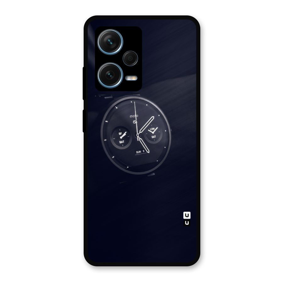 Dark Watch Metal Back Case for Redmi Note 12 Pro Plus 5G