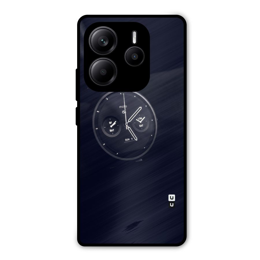 Dark Watch Metal Back Case for Redmi Note 14 5G
