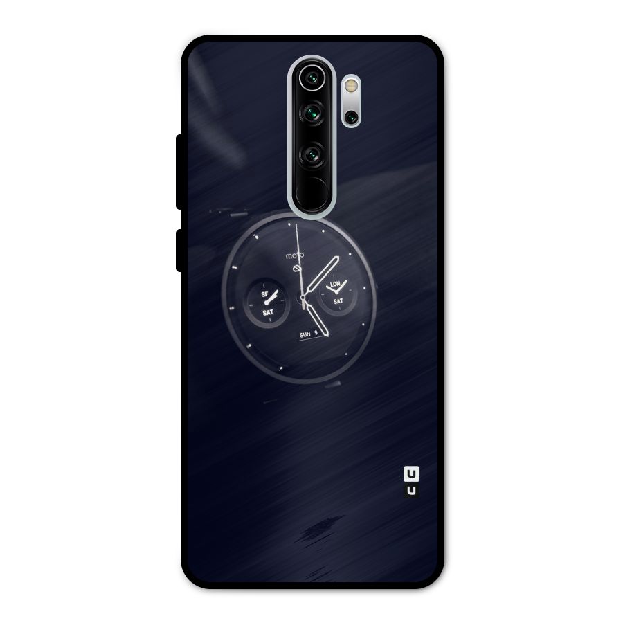 Dark Watch Metal Back Case for Redmi Note 8 Pro