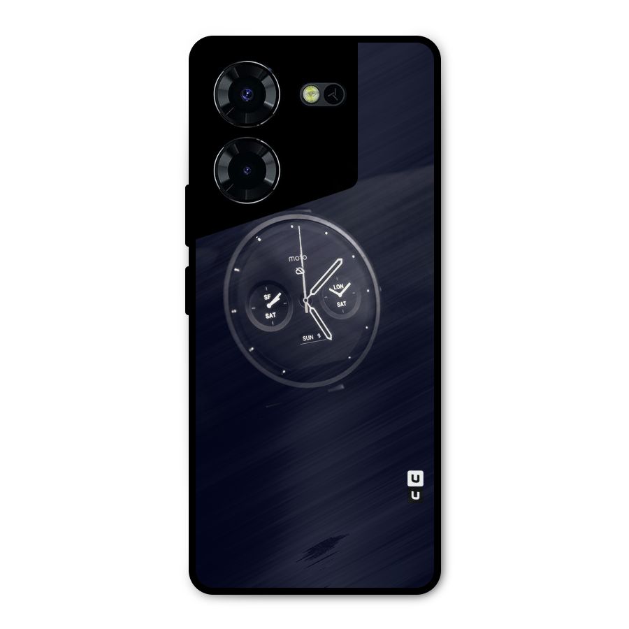 Dark Watch Metal Back Case for Tecno Pova 5 Pro 5G