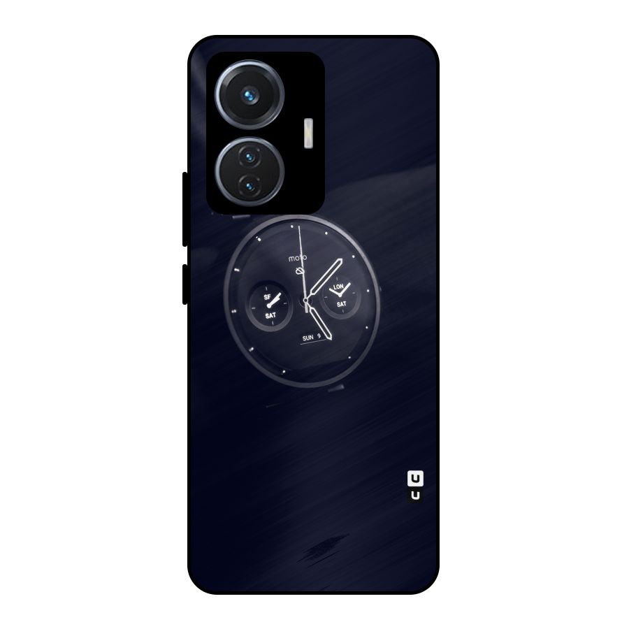 Dark Watch Metal Back Case for Vivo T1 44W