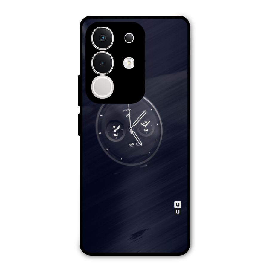 Dark Watch Metal Back Case for Vivo T4x