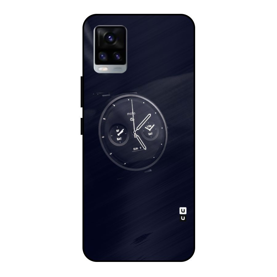 Dark Watch Metal Back Case for Vivo V20 2021