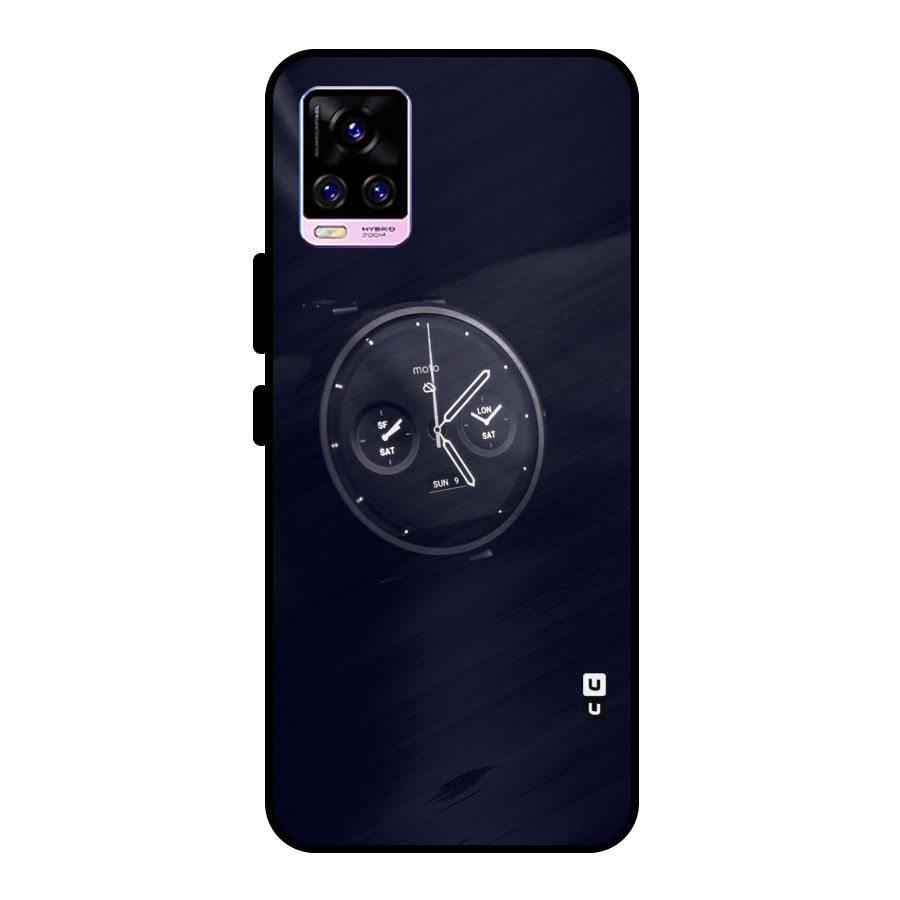 Dark Watch Metal Back Case for Vivo V20 Pro