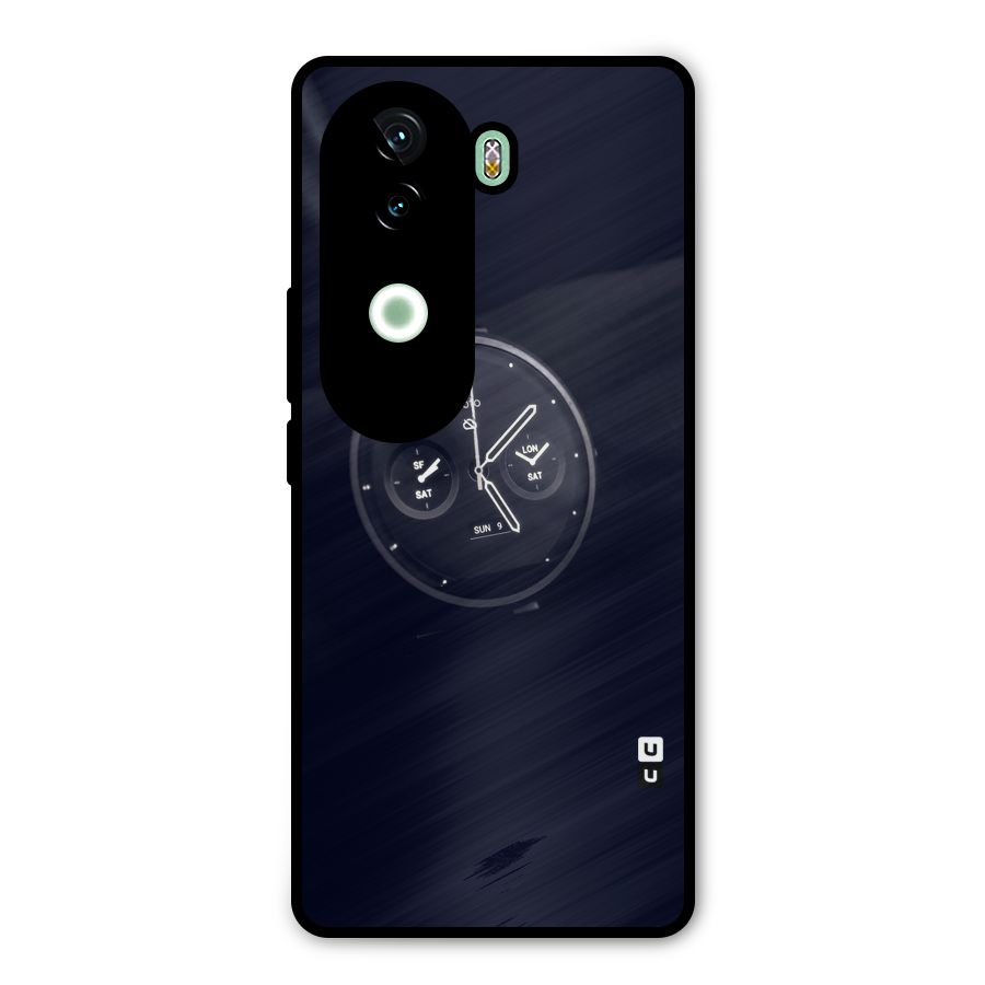 Dark Watch Metal Back Case for Vivo V40e