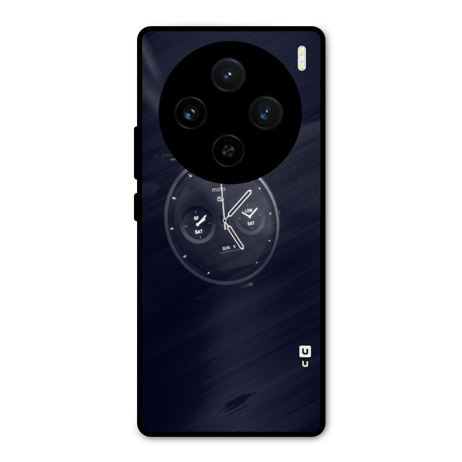 Dark Watch Metal Back Case for Vivo X100