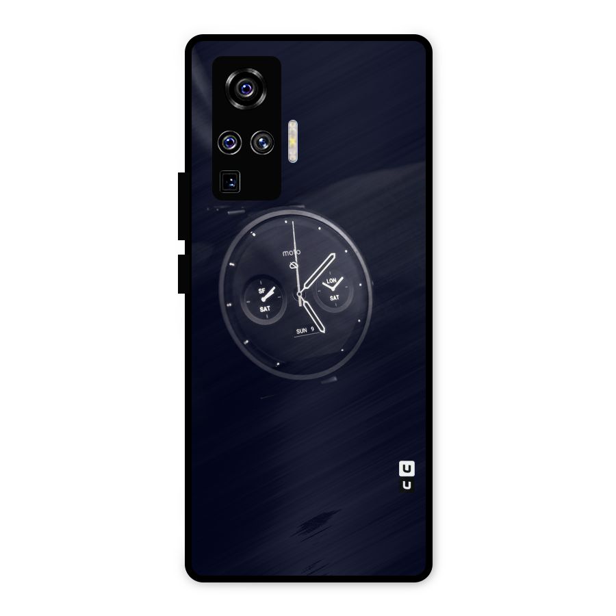 Dark Watch Metal Back Case for Vivo X50 Pro
