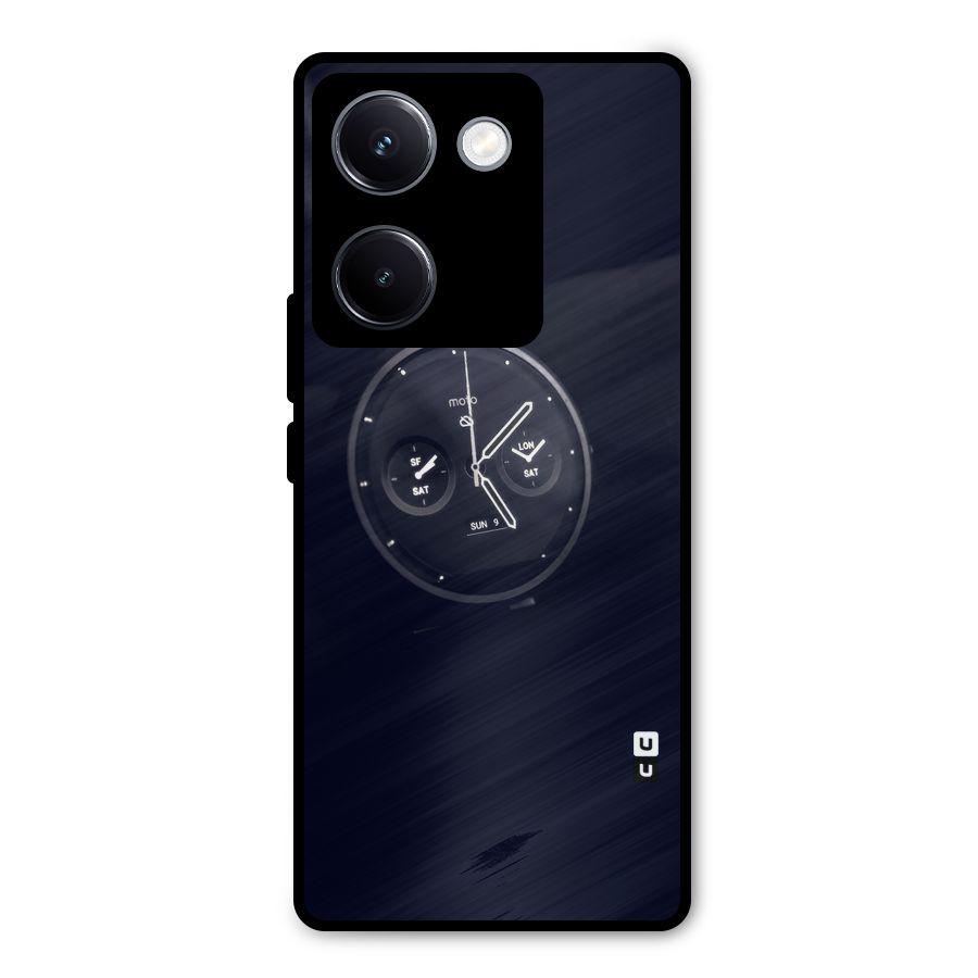 Dark Watch Metal Back Case for Vivo Y300 Plus