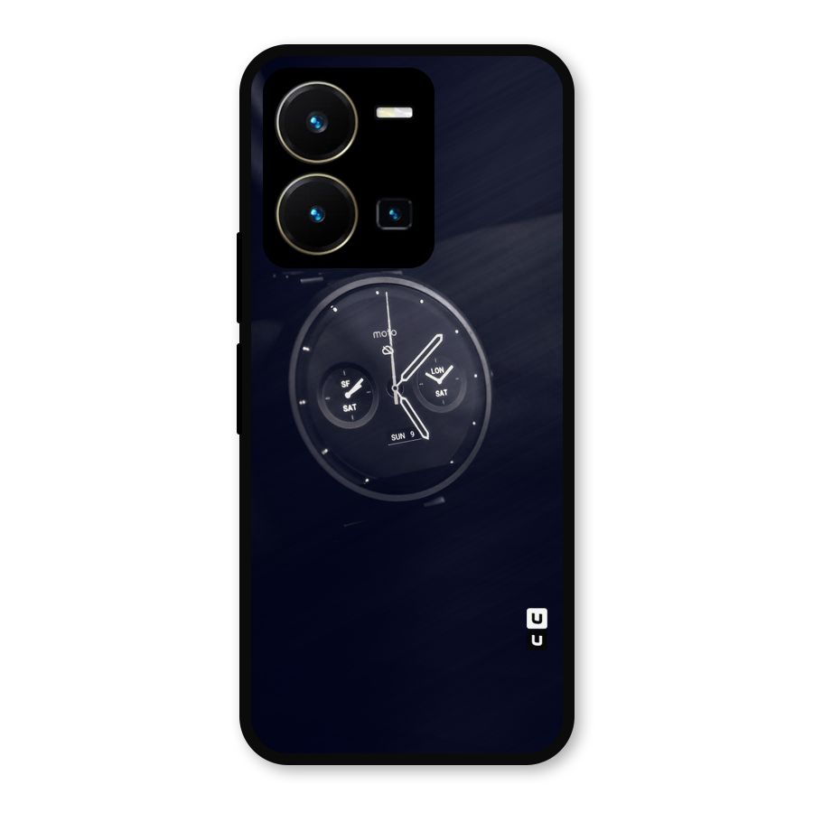 Dark Watch Metal Back Case for Vivo Y35