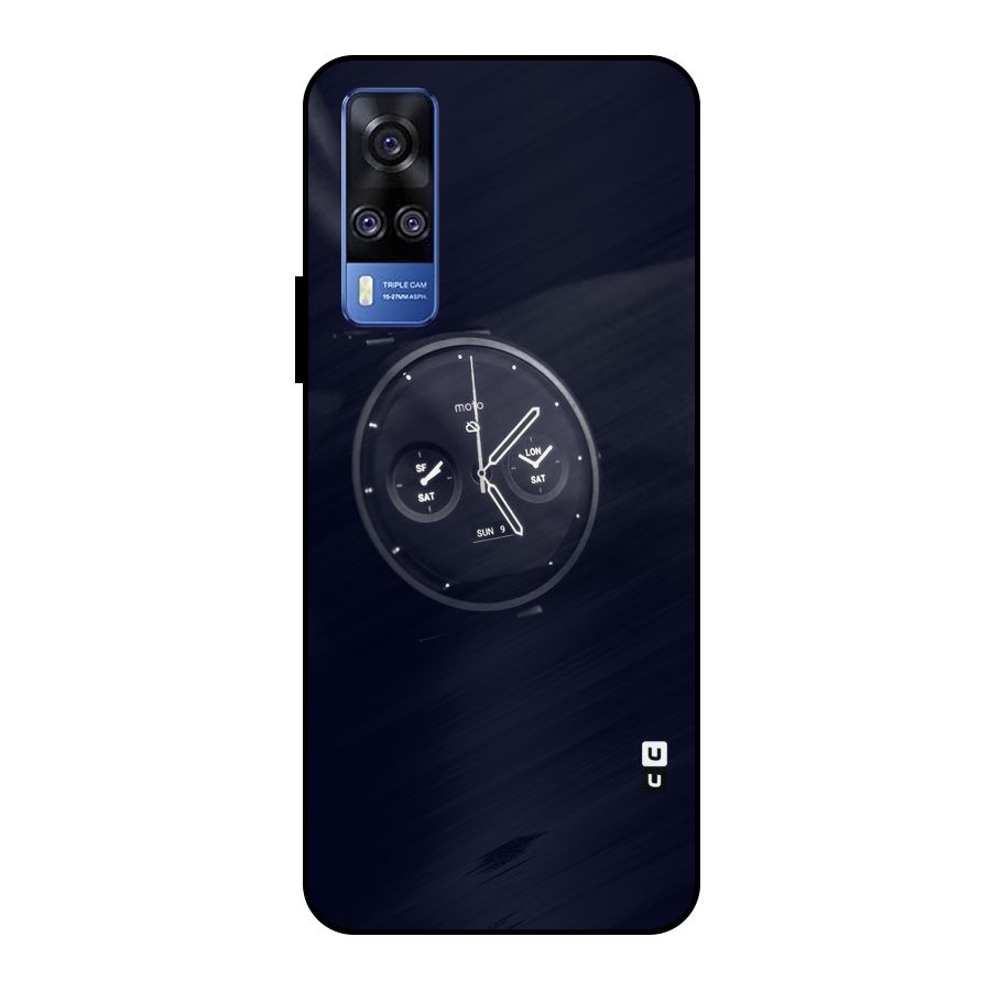 Dark Watch Metal Back Case for Vivo Y51