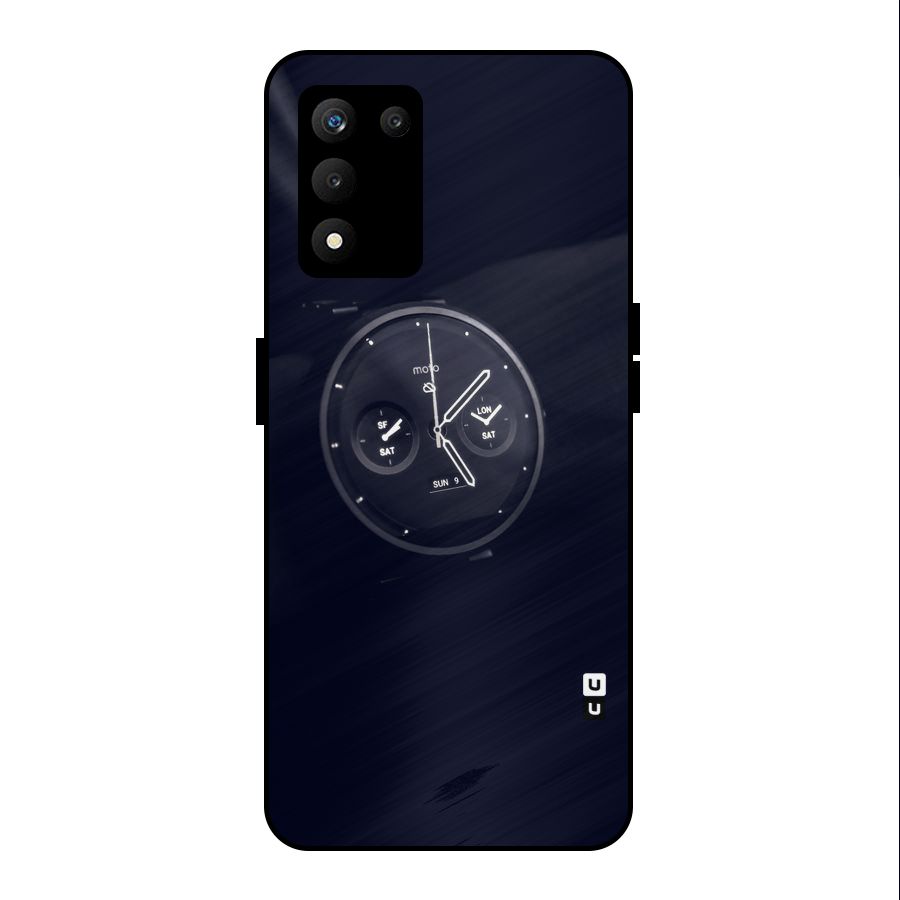Dark Watch Metal Back Case for realme 9 5G SE