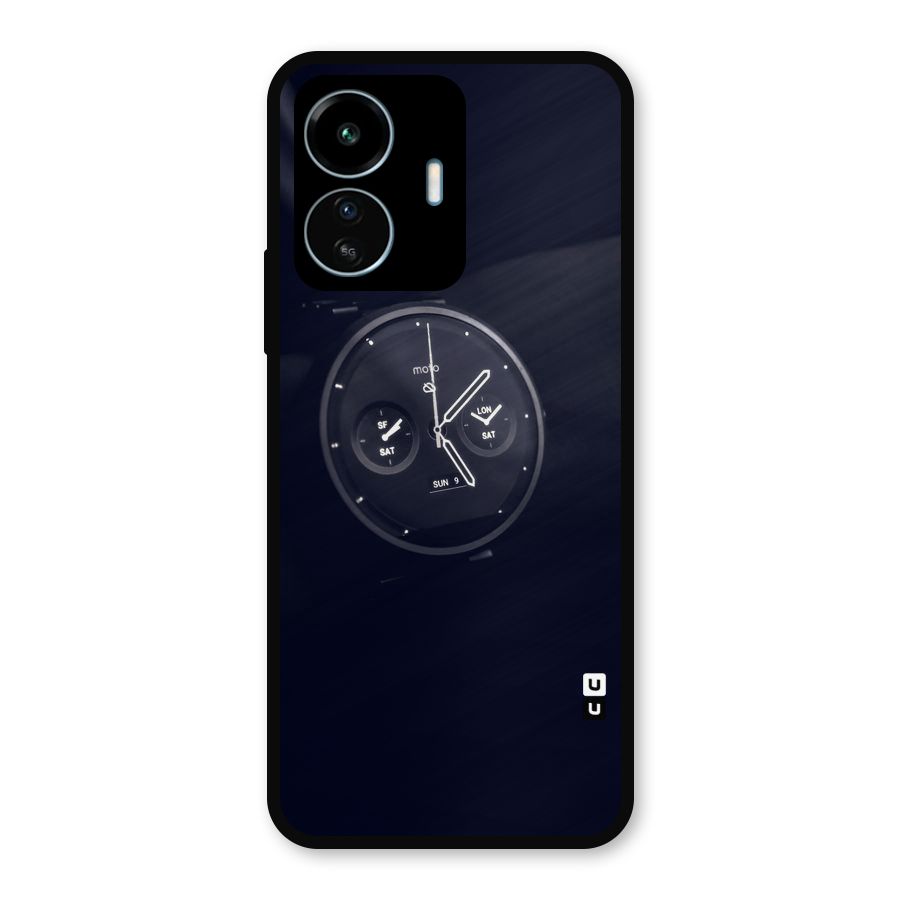 Dark Watch Metal Back Case for vivo iQOO Z6 Lite 5G