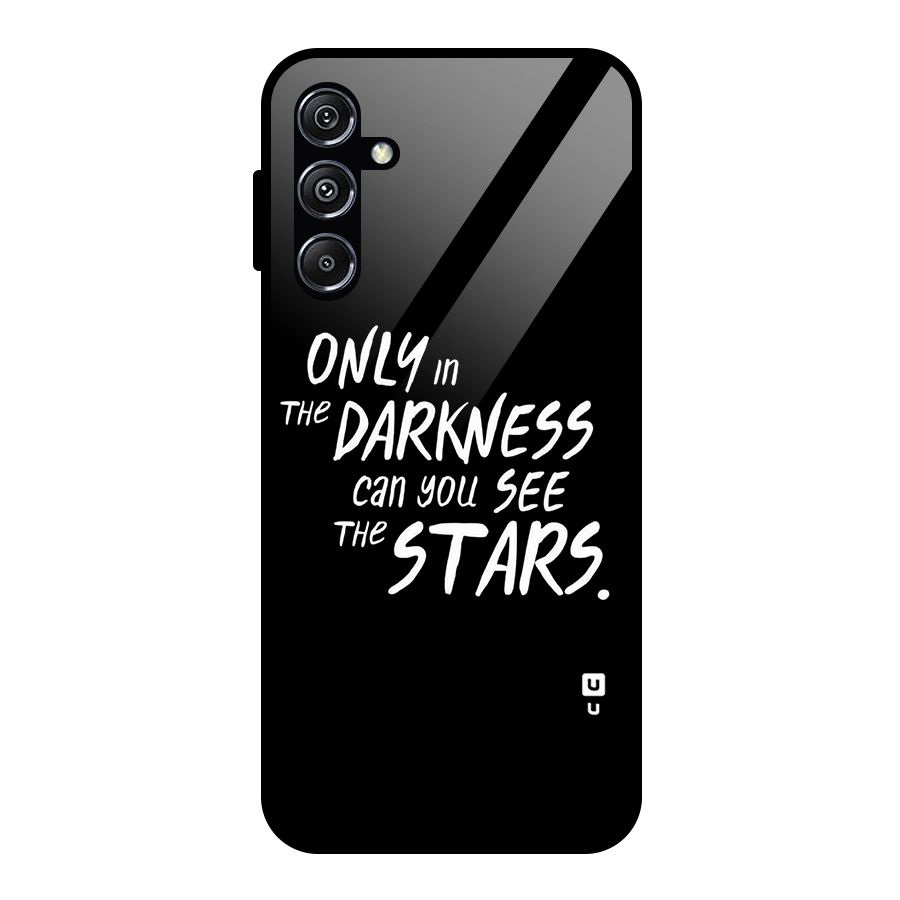 Darkness and the Stars Glass Back Case for Galaxy M34 5G