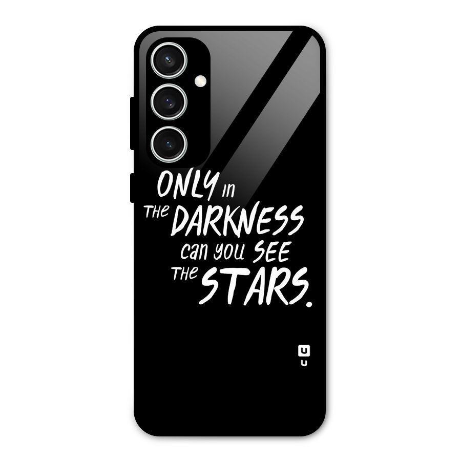 Darkness and the Stars Glass Back Case for Galaxy S23 FE