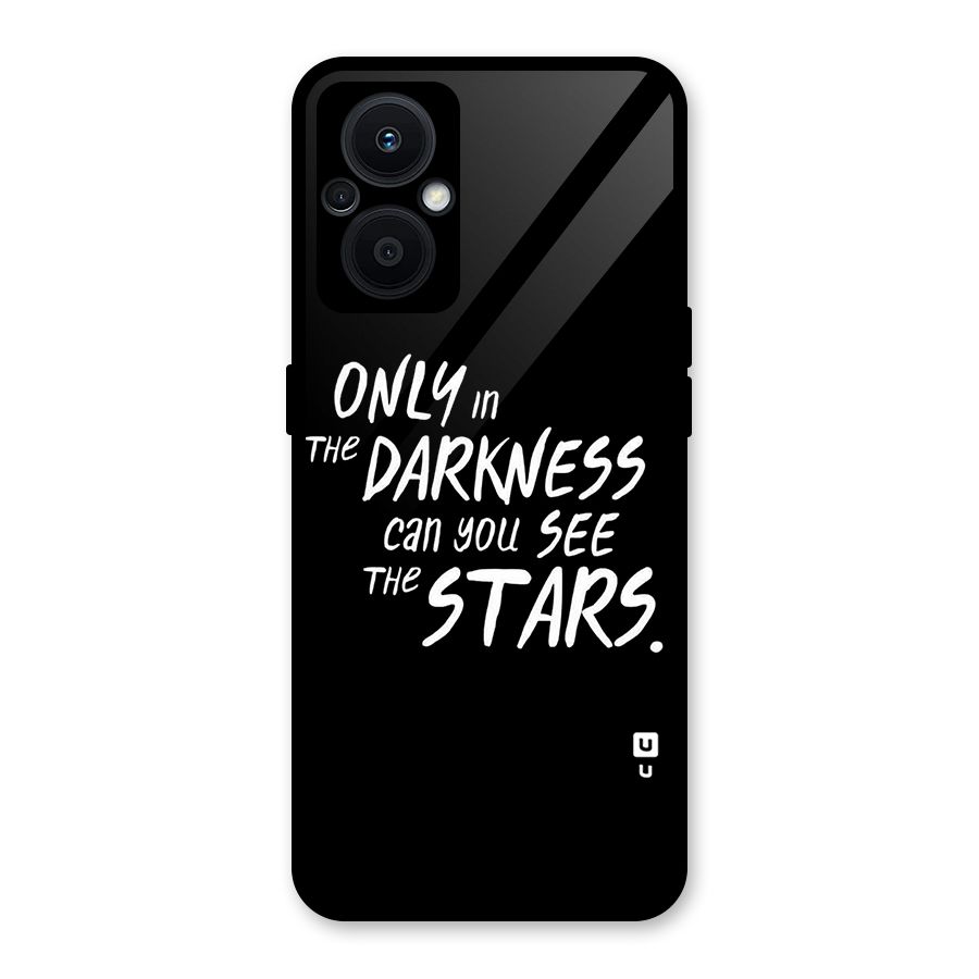 Darkness and the Stars Glass Back Case for Oppo F21s Pro 5G