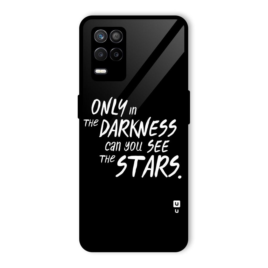Darkness and the Stars Glass Back Case for Realme 8s 5G