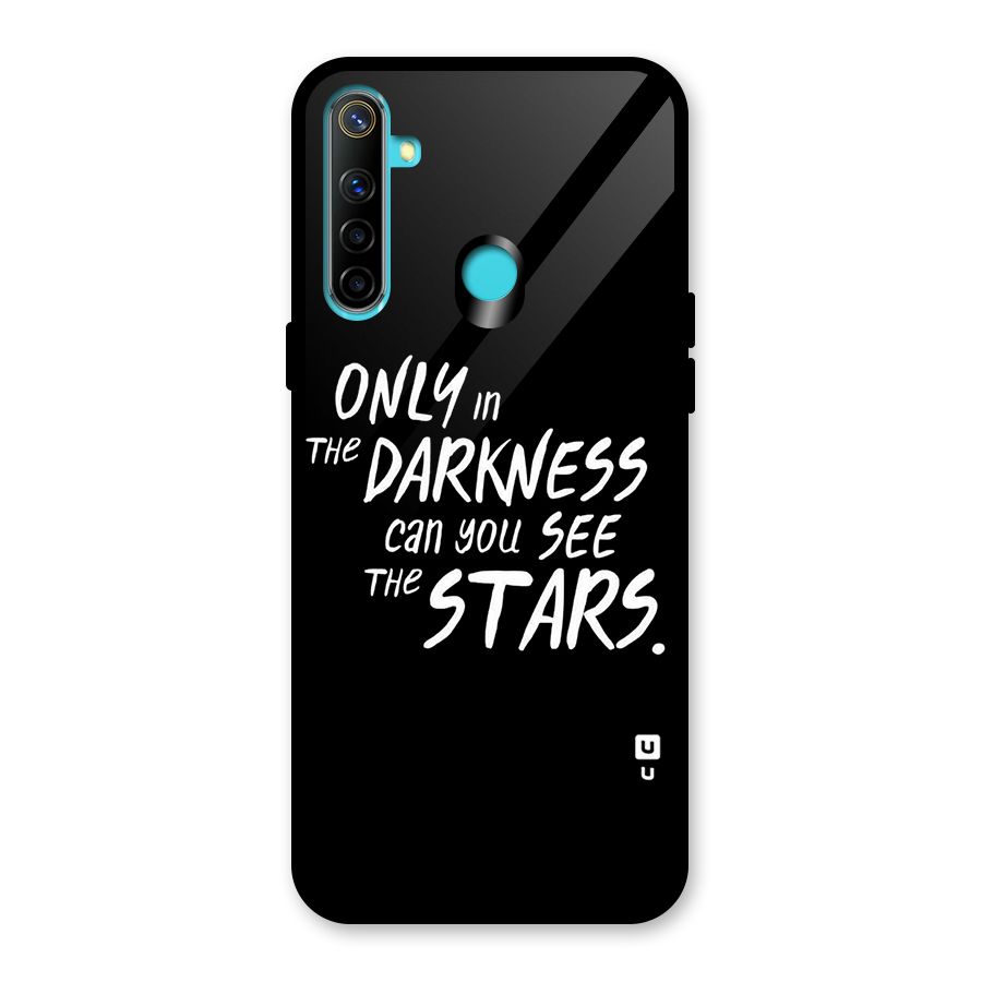 Darkness and the Stars Glass Back Case for Realme Narzo 10