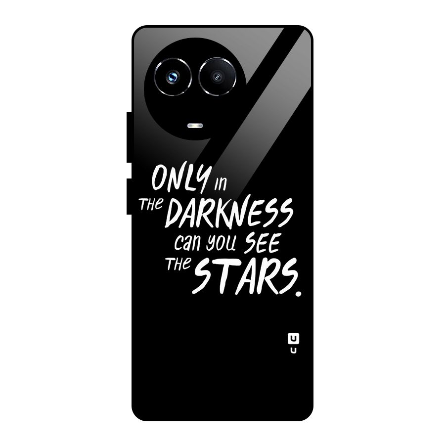 Darkness and the Stars Glass Back Case for Realme Narzo 60X