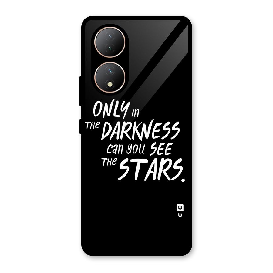 Darkness and the Stars Glass Back Case for Vivo Y100A