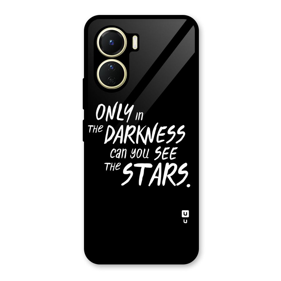 Darkness and the Stars Glass Back Case for Vivo Y16