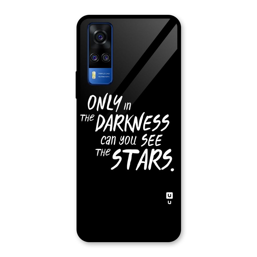 Darkness and the Stars Glass Back Case for Vivo Y31