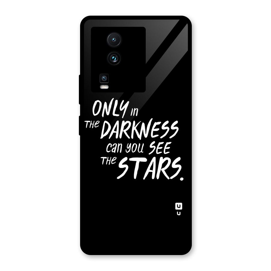 Darkness and the Stars Glass Back Case for Vivo iQOO Neo 7