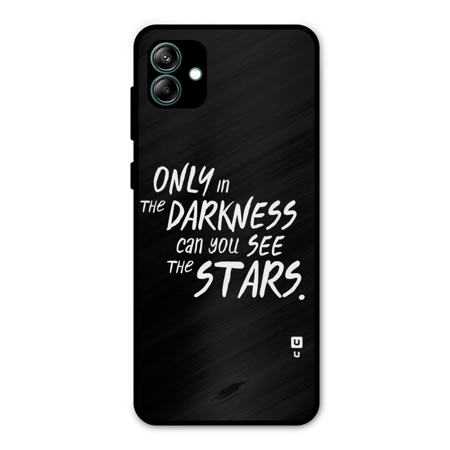 Darkness and the Stars Metal Back Case for Galaxy A04