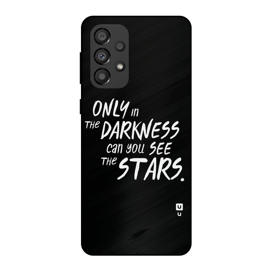 Darkness and the Stars Metal Back Case for Galaxy A33 5G