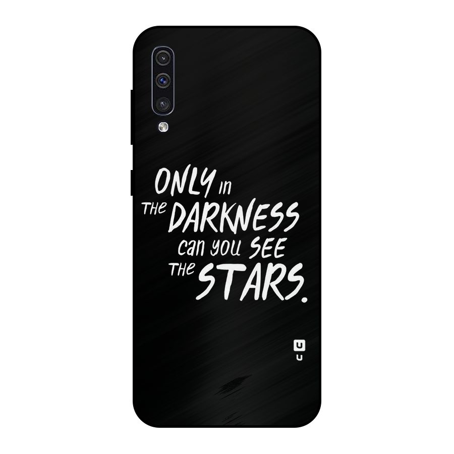 Darkness and the Stars Metal Back Case for Galaxy A50