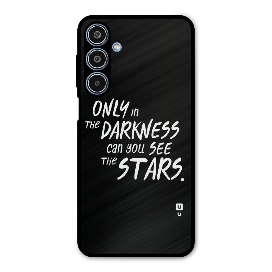 Darkness and the Stars Metal Back Case for Galaxy M35