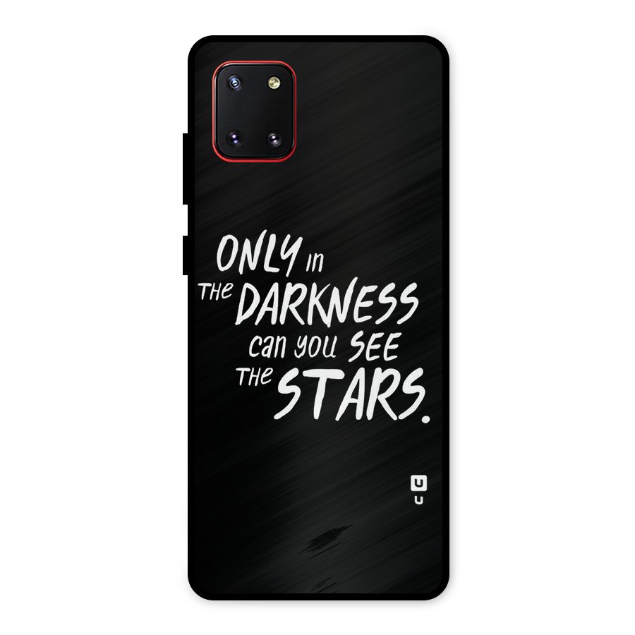 Darkness and the Stars Metal Back Case for Galaxy Note 10 Lite