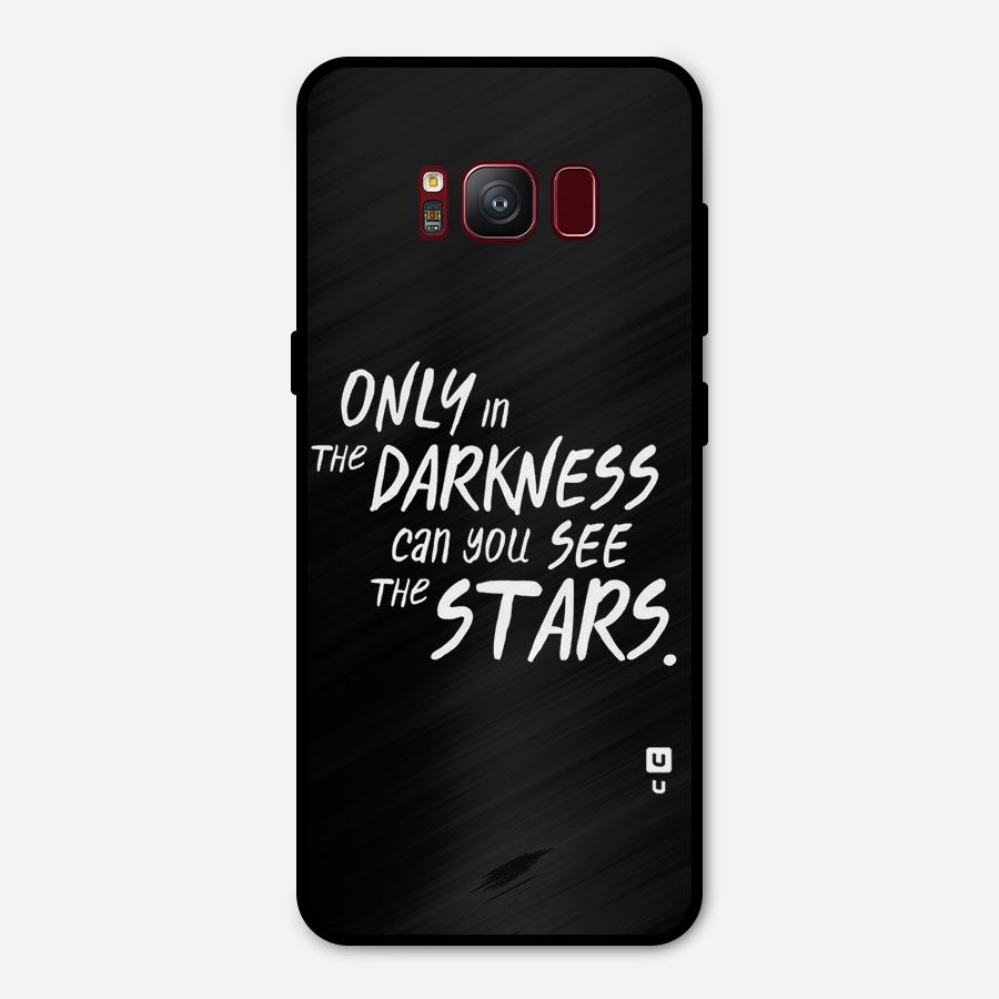 Darkness and the Stars Metal Back Case for Galaxy S8