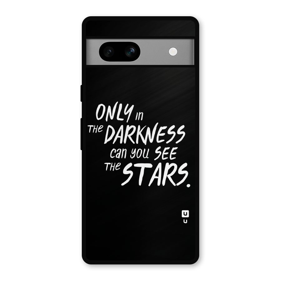 Darkness and the Stars Metal Back Case for Google Pixel 7a