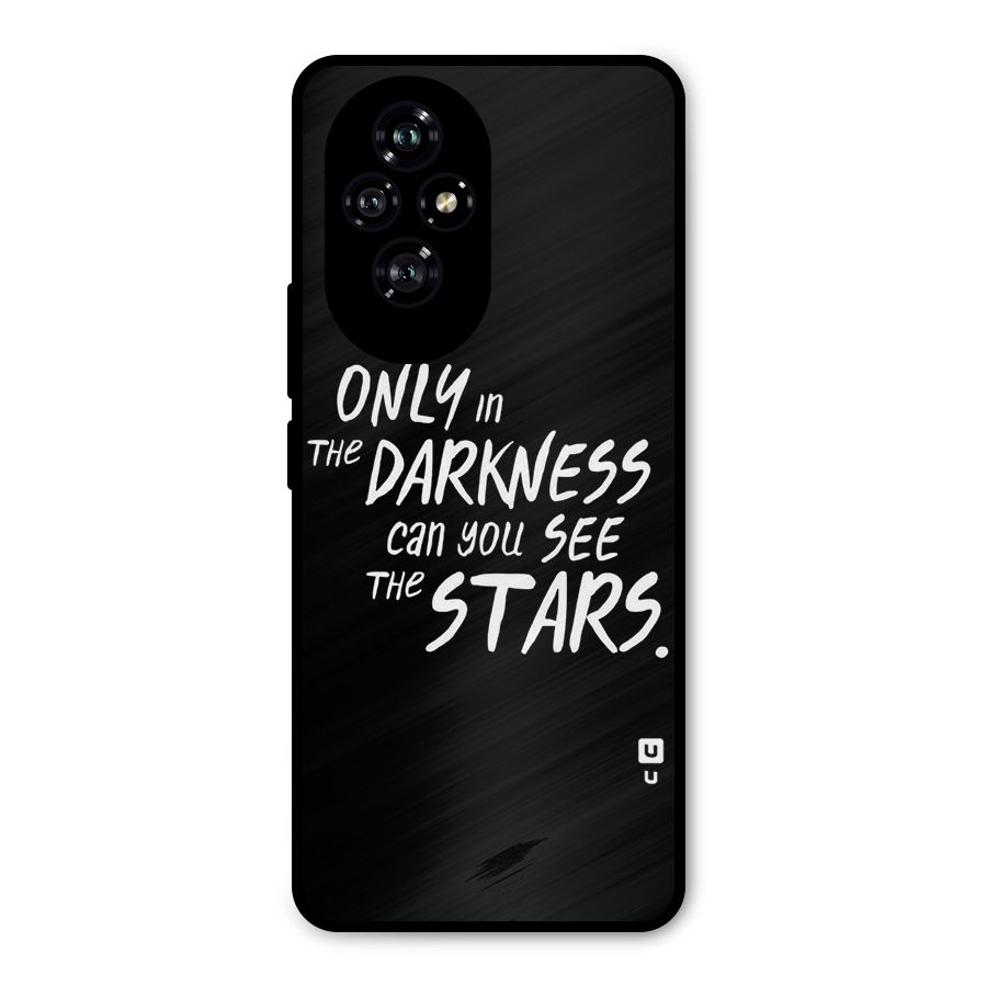 Darkness and the Stars Metal Back Case for Honor 200