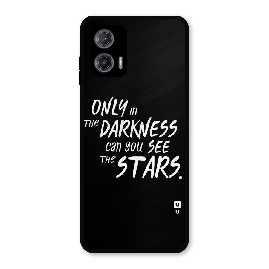 Darkness and the Stars Metal Back Case for Moto G73