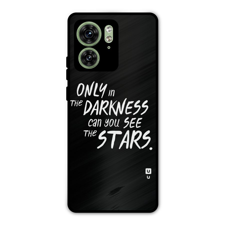 Darkness and the Stars Metal Back Case for Motorola Edge 40 5G