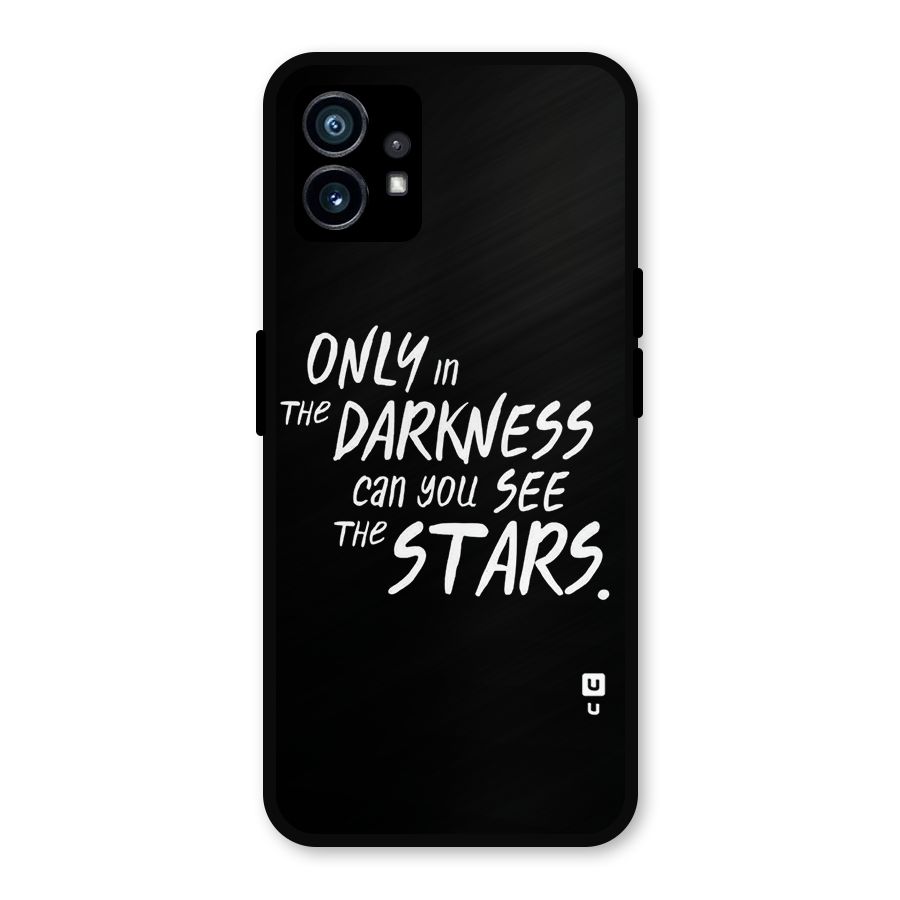Darkness and the Stars Metal Back Case for Nothing Phone 1