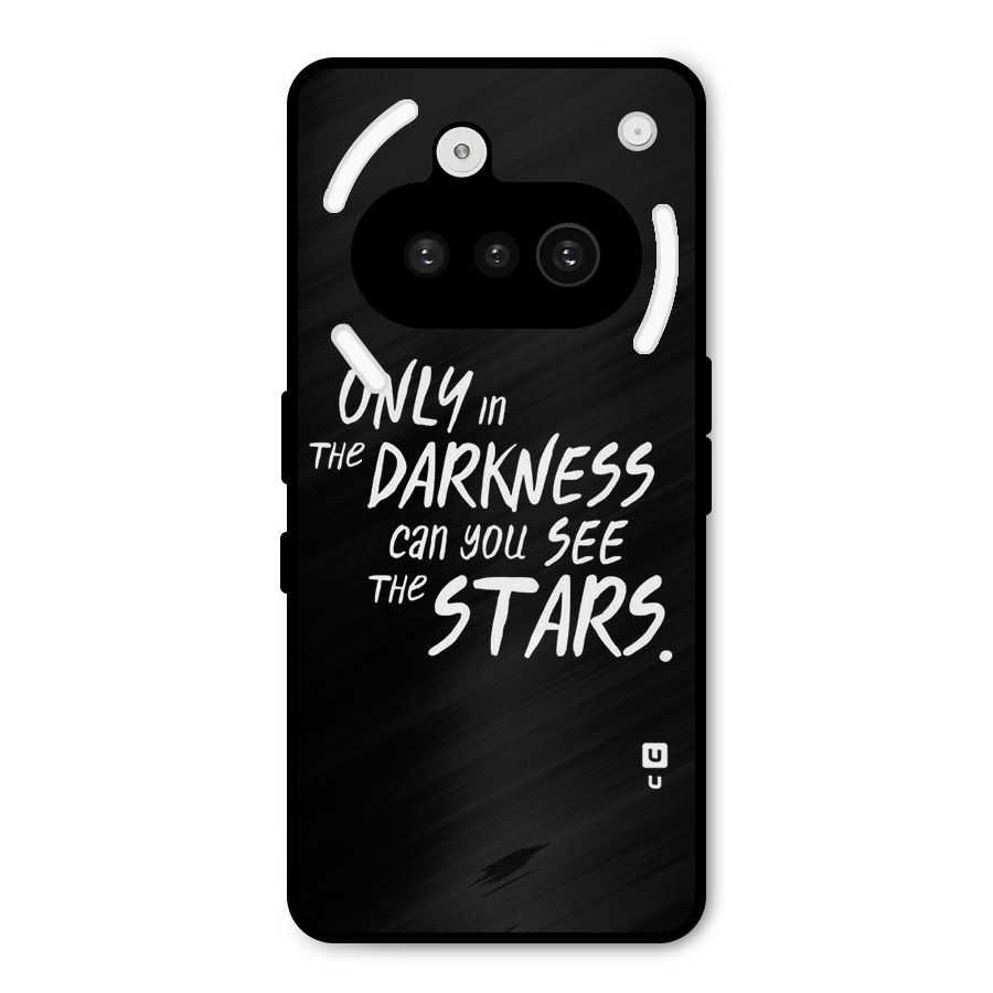 Darkness and the Stars Metal Back Case for Nothing Phone 3a
