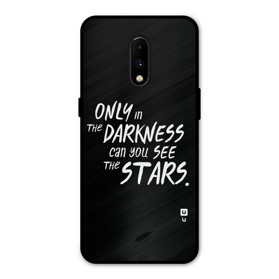 Darkness and the Stars Metal Back Case for OnePlus 7