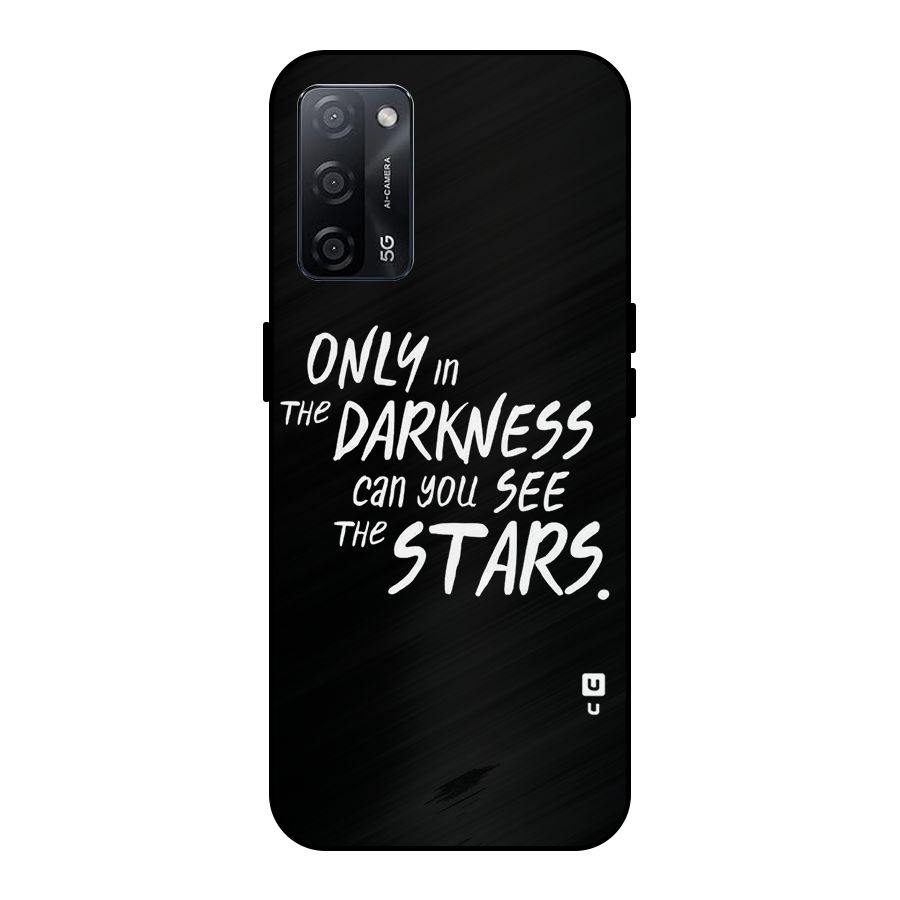 Darkness and the Stars Metal Back Case for Oppo A53s 5G