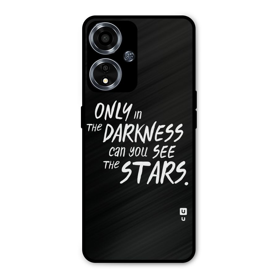 Darkness and the Stars Metal Back Case for Oppo A59