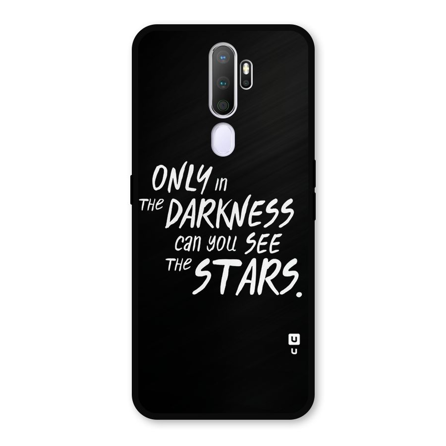 Darkness and the Stars Metal Back Case for Oppo A5 (2020)