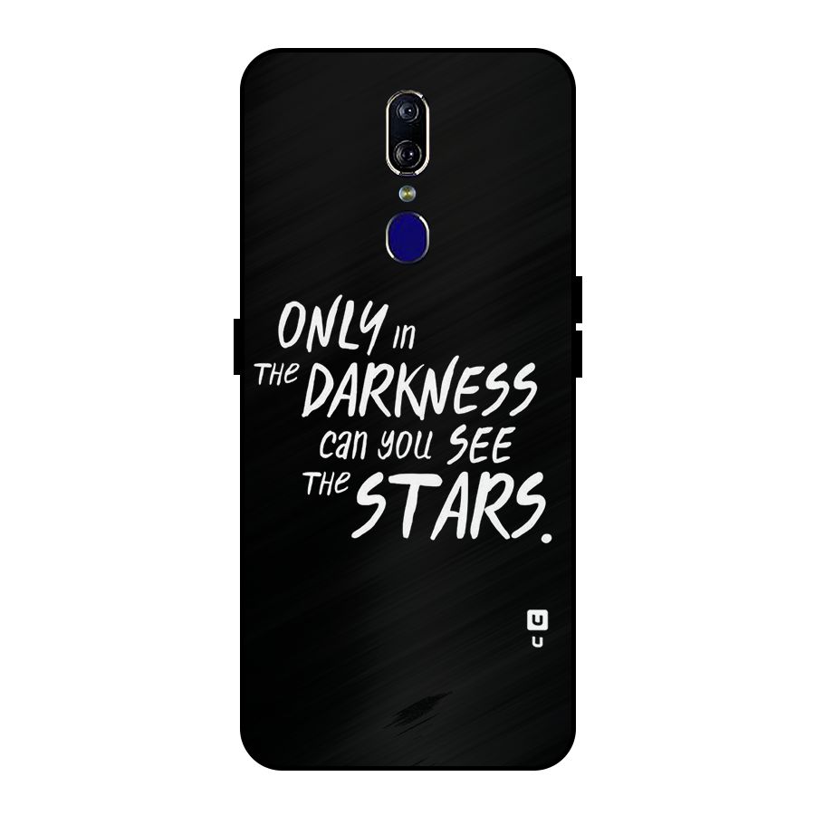 Darkness and the Stars Metal Back Case for Oppo F11
