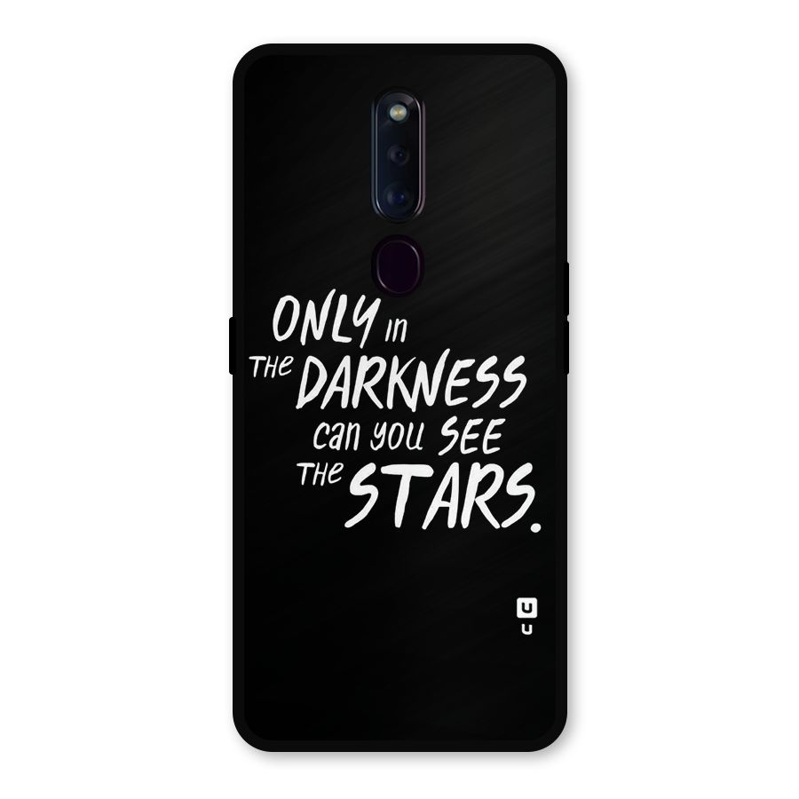 Darkness and the Stars Metal Back Case for Oppo F11 Pro