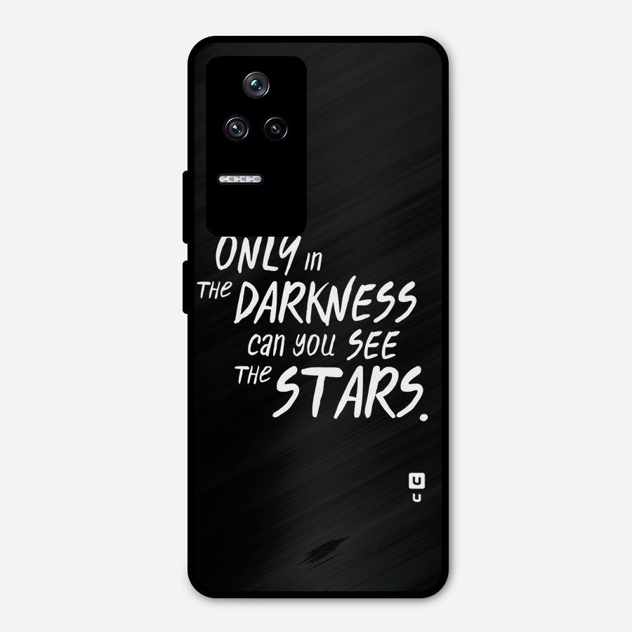 Darkness and the Stars Metal Back Case for Poco F4 5G