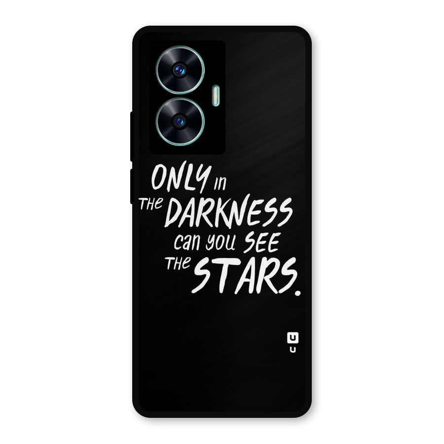 Darkness and the Stars Metal Back Case for Realme C55