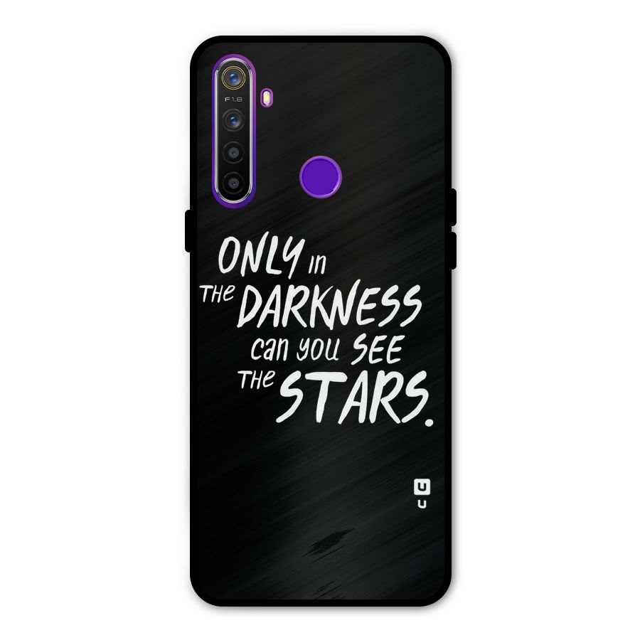 Darkness and the Stars Metal Back Case for Realme Narzo 10